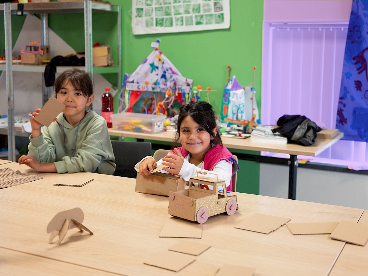 Картинка – Creativiteit biedt kinderen ruimte om te groeien en te dromen. Zeker in een azc.